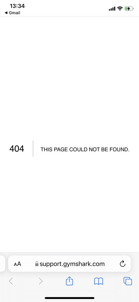 404-Fehler wird angezeigt, nachdem Sie auf die Schaltfläche Support geklickt haben