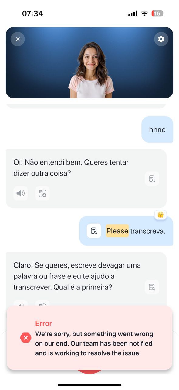 Chat-Sitzung kann nach dem Wechsel der Anwendung in den Hintergrund nicht wiederhergestellt werden
