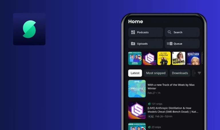 Keine Bugs in Snipd: AI Podcast Player für Android gefunden