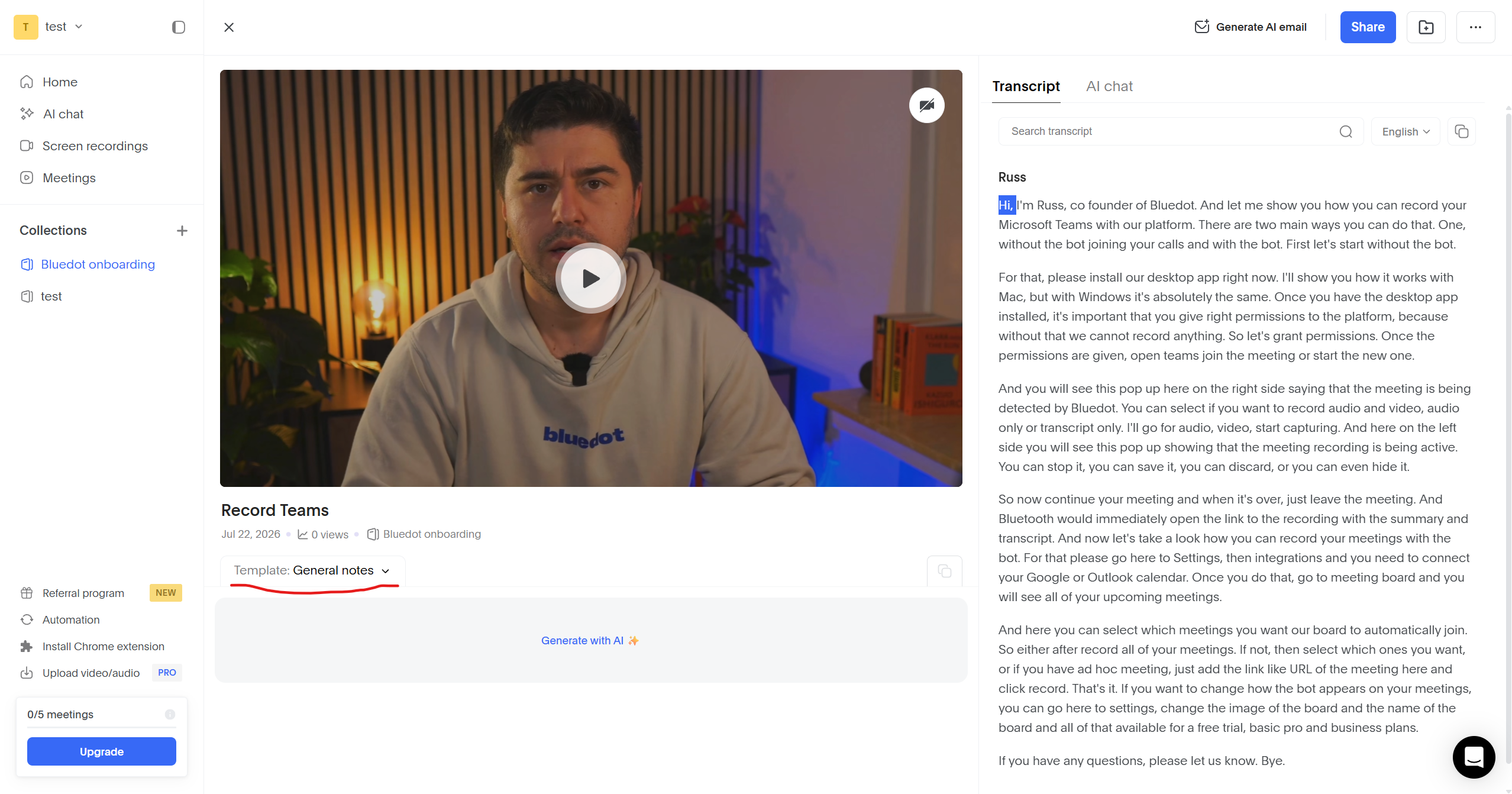 In Firefox und Edge wird der Vorlagenname als „Gelöschte Vorlage“ anstelle des zugewiesenen Vorlagennamens angezeigt
