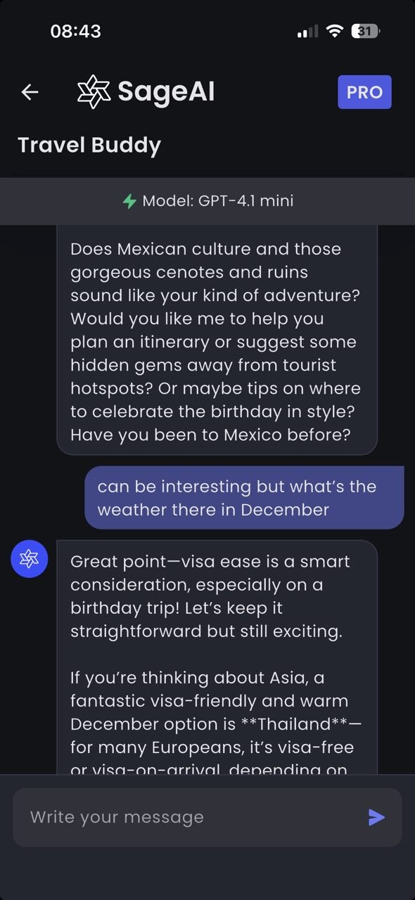 Der Agent verliert den Konversationskontext und gibt eine irrelevante Antwort auf eine kontextbezogene Folgefrage